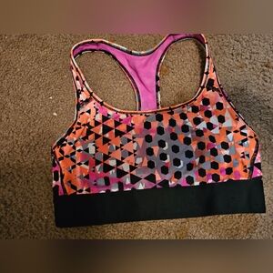 Victoria's Secret Vibrant Geometric Sports Bra